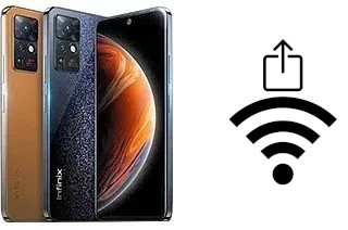 How to generate a Wi-Fi QR code on an Infinix Zero X Pro