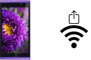 How to generate a QR code with the Wi-Fi password on a InFocus M310 Charm Purple