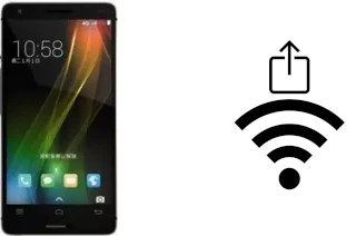 How to generate a Wi-Fi QR code on an InFocus M810