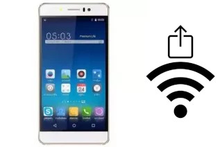 How to generate a QR code with the Wi-Fi password on a Infone X-Cite Slim