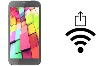 How to generate a QR code with the Wi-Fi password on a Intex Aqua 4G+