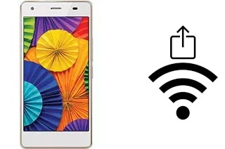 How to generate a Wi-Fi QR code on an Intex Aqua Ace