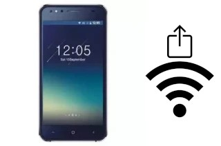 How to generate a QR code with the Wi-Fi password on a Invens Royal R6