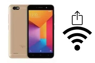 How to generate a QR code with the Wi-Fi password on a itel A22 Pro