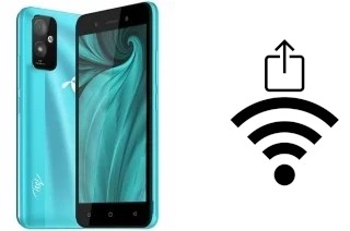 How to generate a Wi-Fi QR code on an itel A24 PRO