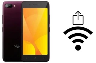 How to generate a Wi-Fi QR code on an itel A25