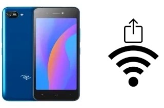 How to generate a Wi-Fi QR code on an itel A35