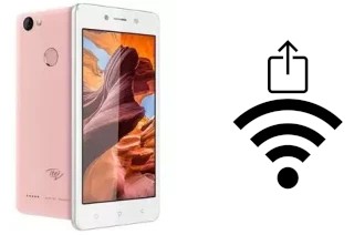 How to generate a QR code with the Wi-Fi password on a itel A40