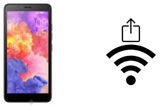 How to generate a QR code with the Wi-Fi password on a itel A52 Lite