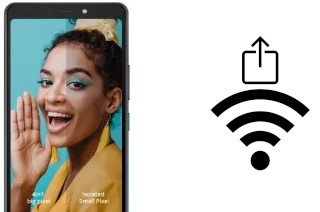 How to generate a Wi-Fi QR code on an itel A55