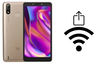 How to generate a QR code with the Wi-Fi password on a itel P33 Plus