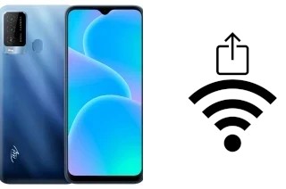 How to generate a Wi-Fi QR code on an itel P37 Pro