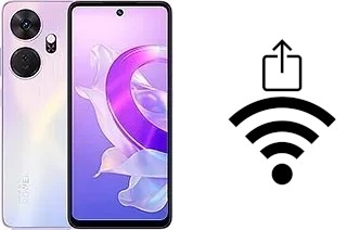 How to generate a Wi-Fi QR code on an itel P55+