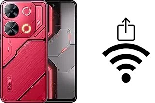 How to generate a QR code with the Wi-Fi password on a itel P65