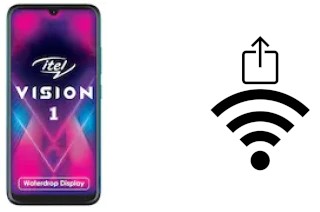 How to generate a QR code with the Wi-Fi password on a itel Vision 1