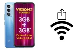 How to generate a Wi-Fi QR code on an itel Vision 3 Turbo