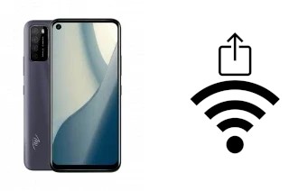 How to generate a Wi-Fi QR code on an itel Vision2