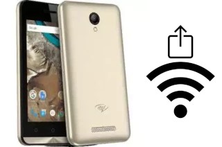 How to generate a QR code with the Wi-Fi password on a itel Wish A11