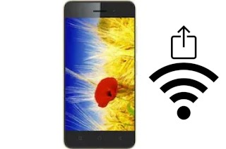 How to generate a QR code with the Wi-Fi password on a itel Wish A21