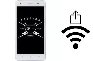 How to generate a QR code with the Wi-Fi password on a Just5 Freedom M303