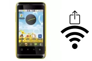 How to generate a QR code with the Wi-Fi password on a K-Touch E619 Plus