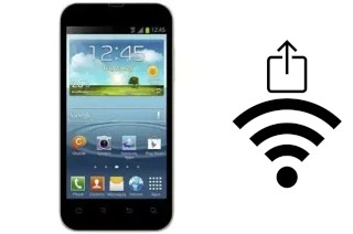 How to generate a QR code with the Wi-Fi password on a K-Touch SmartPro