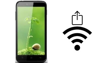 How to generate a QR code with the Wi-Fi password on a K-Touch T91