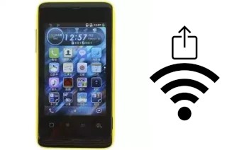 How to generate a QR code with the Wi-Fi password on a K-Touch W619