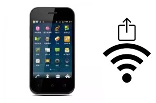 How to generate a QR code with the Wi-Fi password on a K-Touch W655