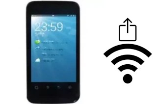 How to generate a QR code with the Wi-Fi password on a K-Touch W658