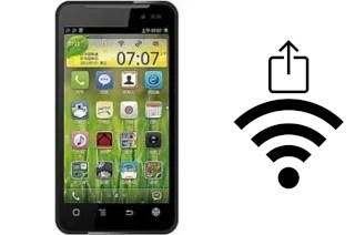 How to generate a QR code with the Wi-Fi password on a K-Touch W710