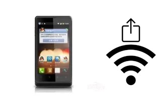 How to generate a QR code with the Wi-Fi password on a K-Touch W808