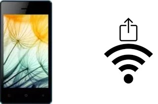 How to generate a QR code with the Wi-Fi password on a Karbonn A1 Indian