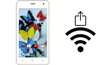 How to generate a QR code with the Wi-Fi password on a Karbonn A7 Turbo