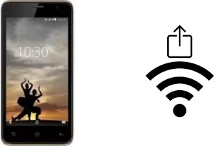 How to generate a QR code with the Wi-Fi password on a Karbonn A9 Indian