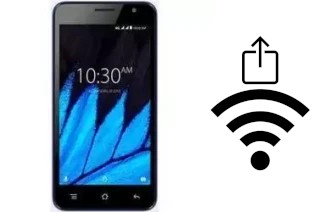 How to generate a QR code with the Wi-Fi password on a Karbonn Aura Champ