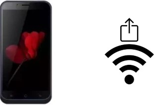 How to generate a QR code with the Wi-Fi password on a Karbonn Aura Note 2