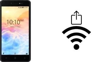 How to generate a QR code with the Wi-Fi password on a Karbonn Aura Power 4G