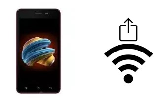 How to generate a QR code with the Wi-Fi password on a Karbonn Aura Storm