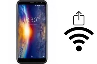 How to generate a QR code with the Wi-Fi password on a Karbonn K9 Smart Plus