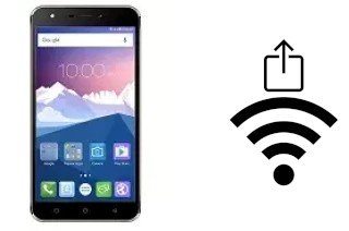 How to generate a QR code with the Wi-Fi password on a Karbonn K9 Viraat