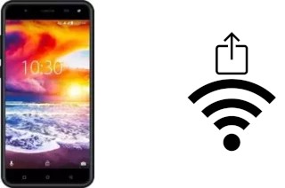 How to generate a QR code with the Wi-Fi password on a Karbonn Titanium Jumbo 2