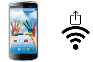 How to generate a QR code with the Wi-Fi password on a Karbonn Titanium X