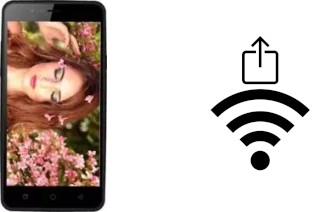 How to generate a QR code with the Wi-Fi password on a Karbonn Yuva 2