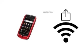 How to generate a QR code with the Wi-Fi password on a KDDI Gzone IS11CA