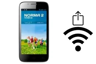 How to generate a Wi-Fi QR code on an KENEKSI Norma 2