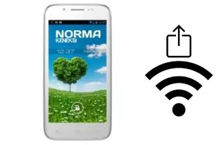 How to generate a Wi-Fi QR code on an KENEKSI Norma