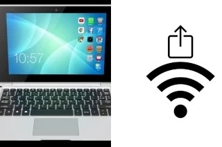 How to generate a QR code with the Wi-Fi password on a Klipad Notebook KL2108NBE