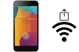 How to generate a QR code with the Wi-Fi password on a KN-Mobile KN Mobile H03