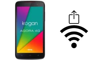 How to generate a QR code with the Wi-Fi password on a Kogan Agora 4G Plus